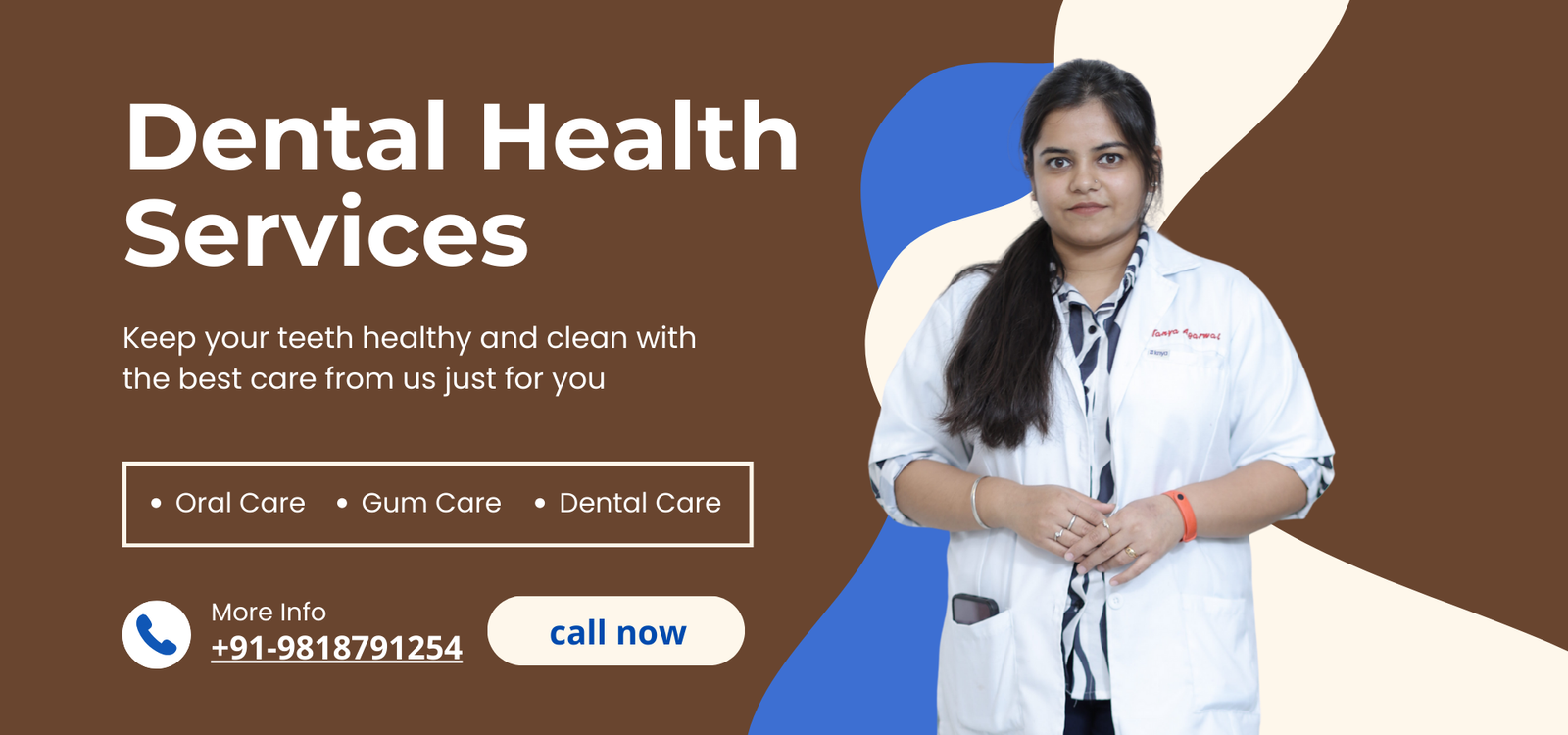 Blue and White Modern Dental Clinic Facebook Cover (1920 x 900 px) (5)